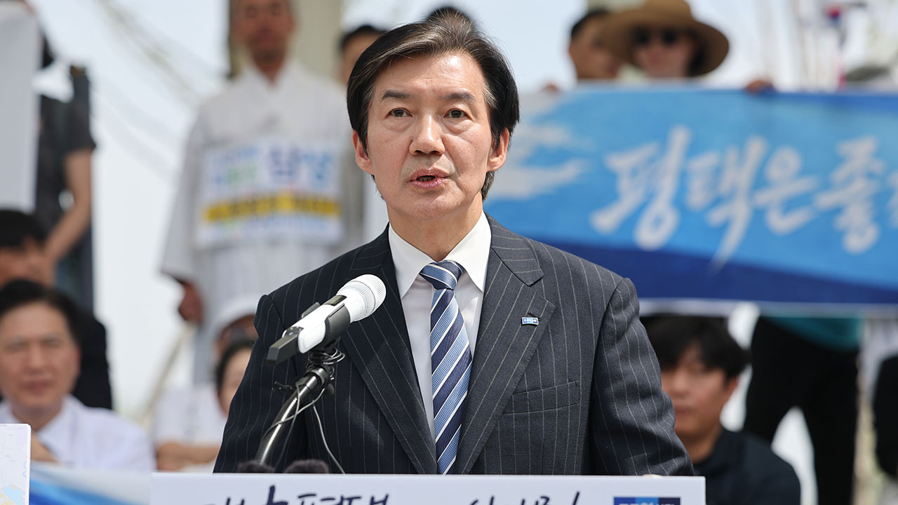 조국 "나는 국가대표 정치인‥교통혁신으로 대평택 시대 열 것"