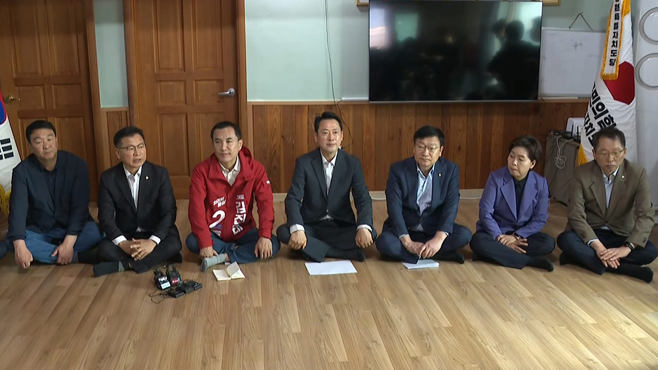 김진태, 장동혁 만나 쓴소리 "후보들 입장 속 탄다‥결자해지 필요"