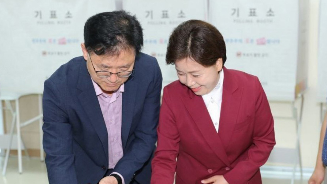 양향자, 사전투표 첫날 한 표‥"한 표가 경기도 미래 바꿀 수 있다"