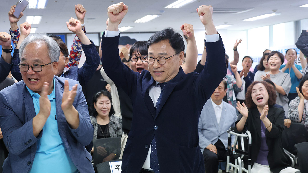 [출구조사] 서울교육감 정근식 1위‥경기교육감 안민석 1위 예측