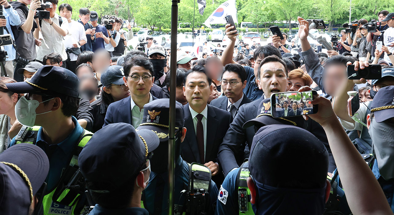 연이틀 의총 불참한 장동혁, 잠실 개표소·선관위 항의 방문