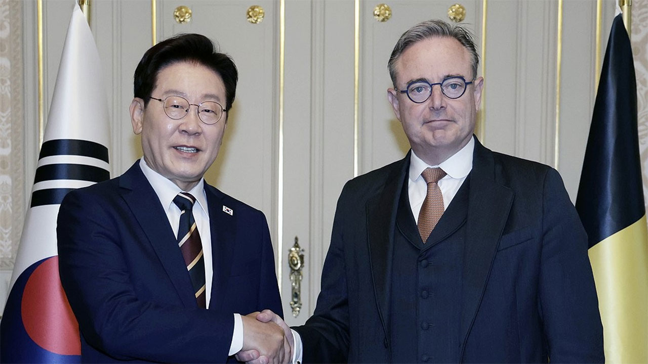 이 대통령, 벨기에 총리와 정상회담‥"배터리·에너지 분야 협력 확대"