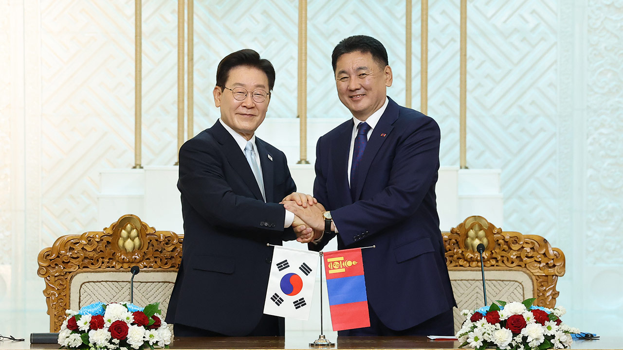 President Lee Jae-myung Makes State Visit to Mongolia… Pledges to Strengthen Bilateral Cooperation