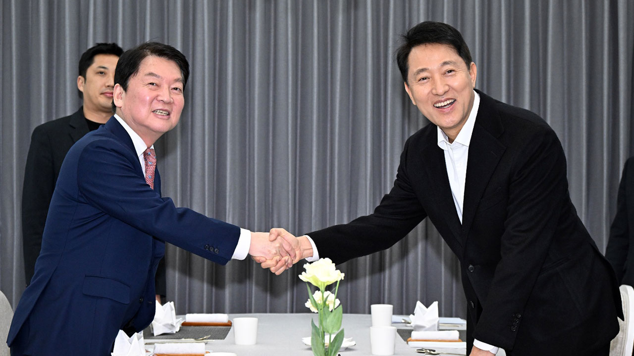 오세훈·안철수, "국힘, 잘못된 과거 절연해야"‥지방선거 논의