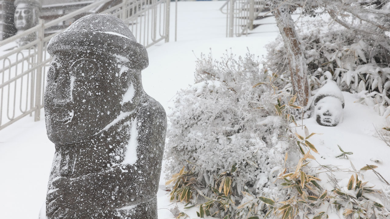 한파·강풍에 여객선 59척 결항‥교통통제도