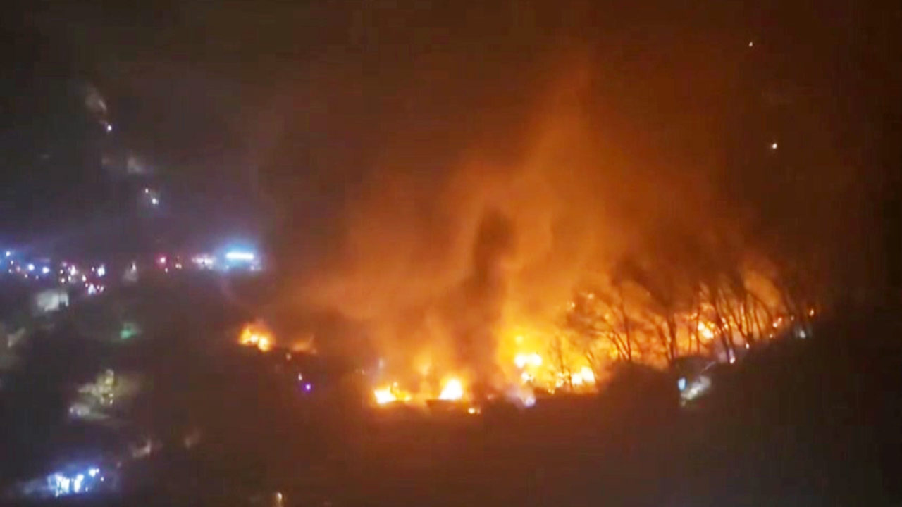 서울 구룡마을 화재 '대응 2단계' 발령‥4시간째 진화 중