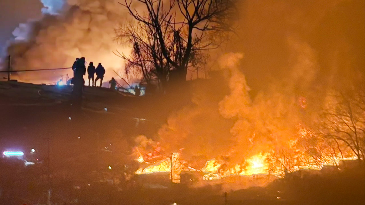 서울 구룡마을 화재 '대응 2단계' 발령‥4시간째 진화 중