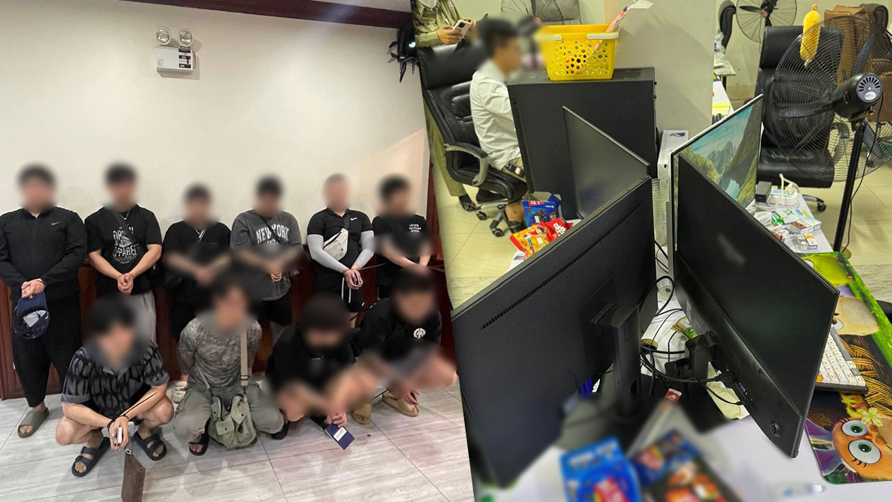 캄보디아 '스캠' 범죄 조직원 157명 적발‥110억 원 가로채