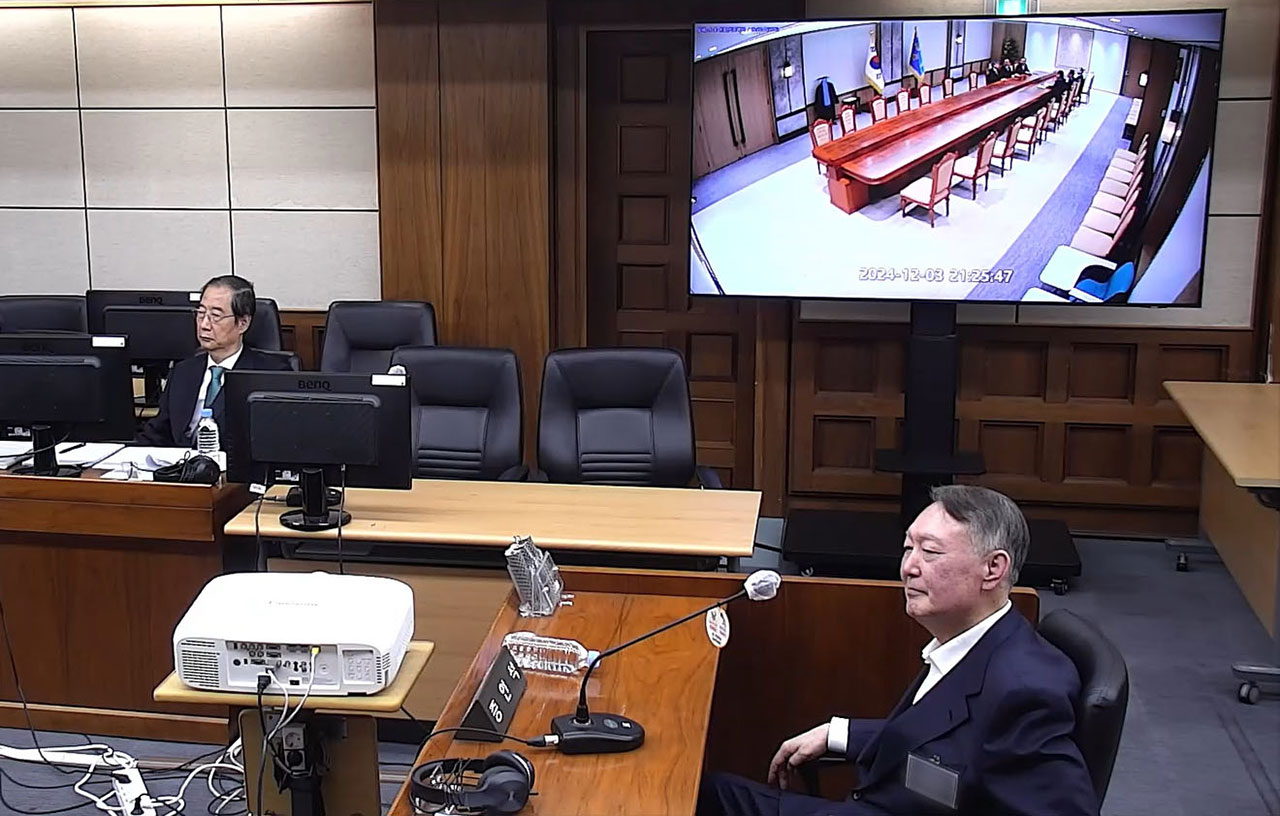 '한덕수 재판 위증' 윤석열 전 대통령 사건 4월 결심 예정