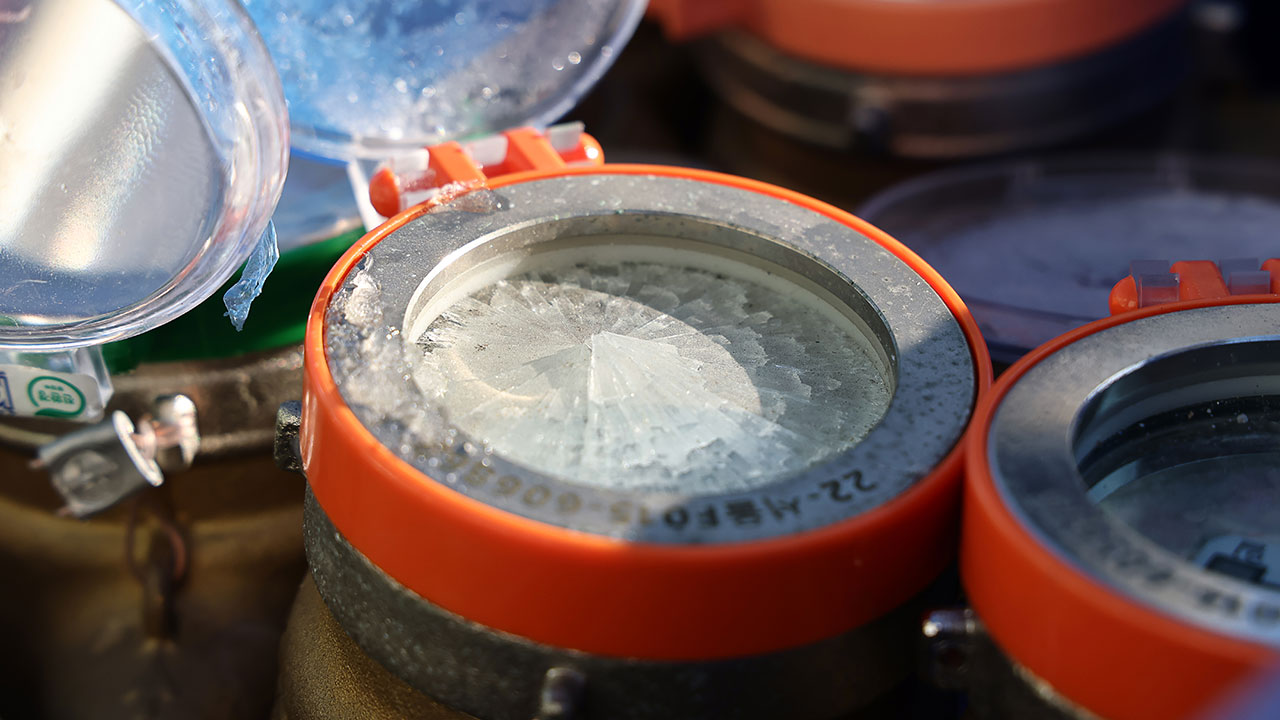 한파에 서울 수도계량기 동파 잇따라‥하루 100건 넘어