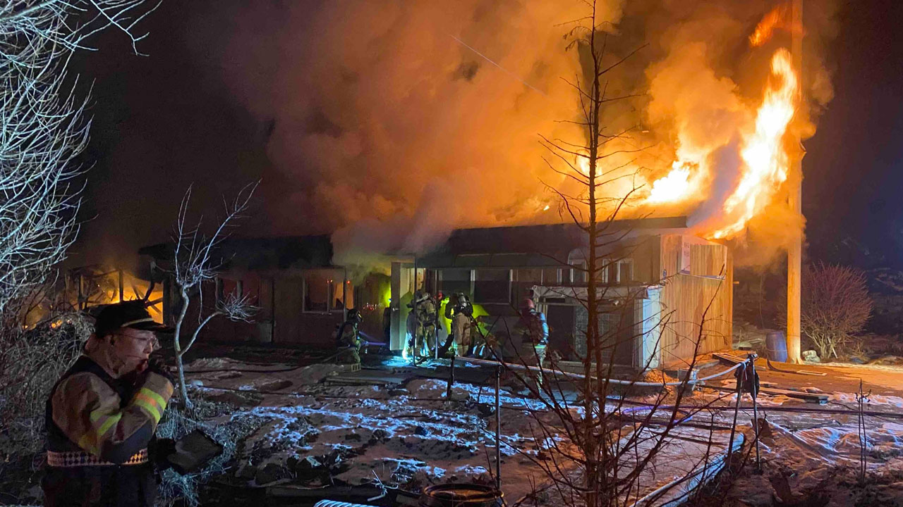 강원 춘천 기도원서 불‥80대 노인 1명 경상