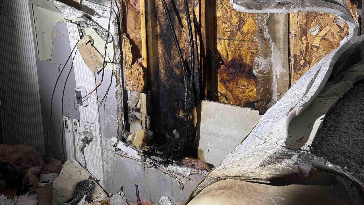 강원 정선서 펜션 화재‥투숙객 대피