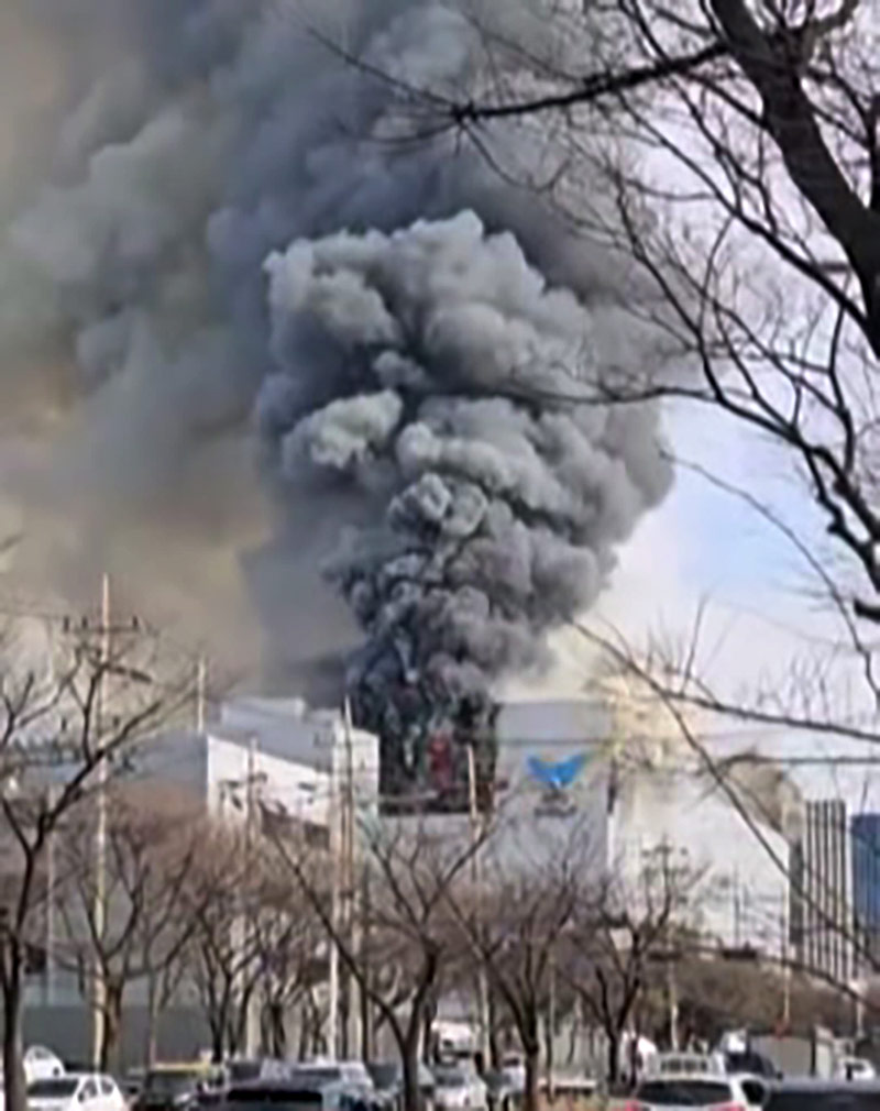 경기 시흥시 SPC삼립 시화공장 불‥3명 연기 흡입