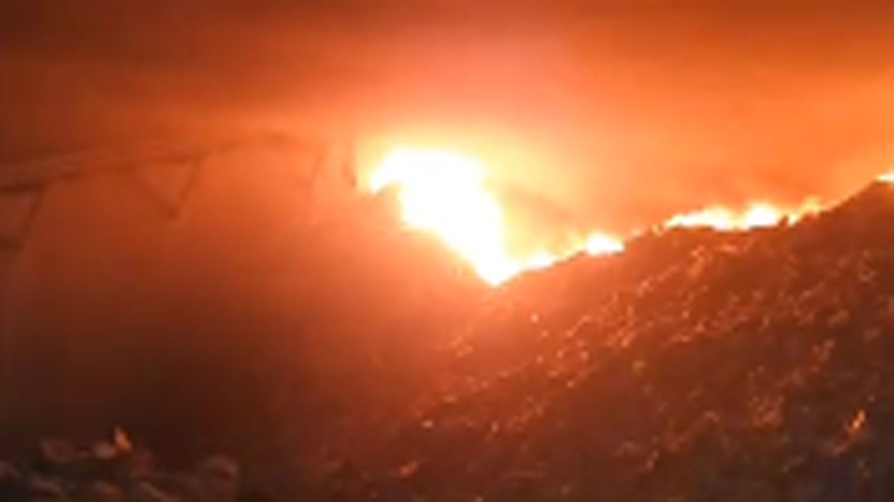 부산 자원순환시설 화재‥4명 연기 흡입