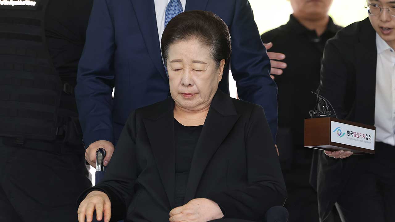 '정교유착' 통일교 한학자, 법원에 구속 집행정지 연장 신청