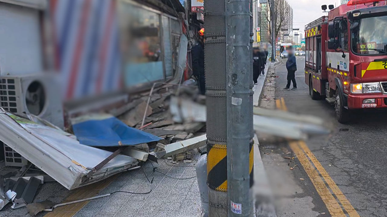 [단독] 이발소 간판 추락해 '20대 사망'‥업주·건물주 2명 송치 