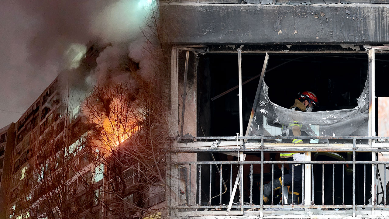 은마아파트 화재 최초 신고자는 숨진 10대‥"숨이 안 쉬어져요"