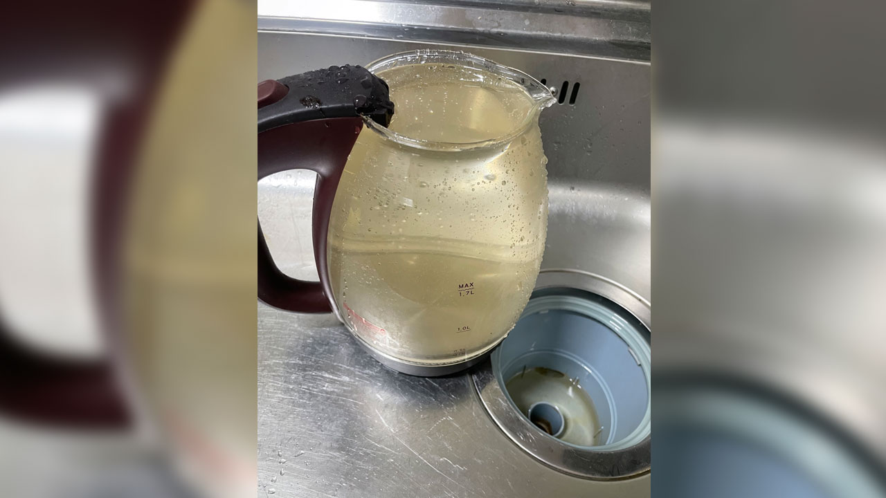 강원 철원 갈말읍 일대 탁수‥"인근 터미널 공사영향"