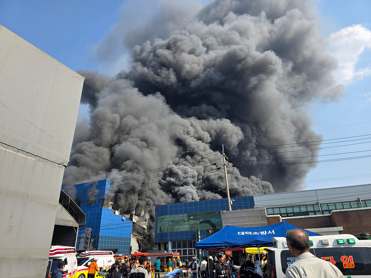 [속보] 대전 문평동 공장 화재‥부상 53명 실종 14명