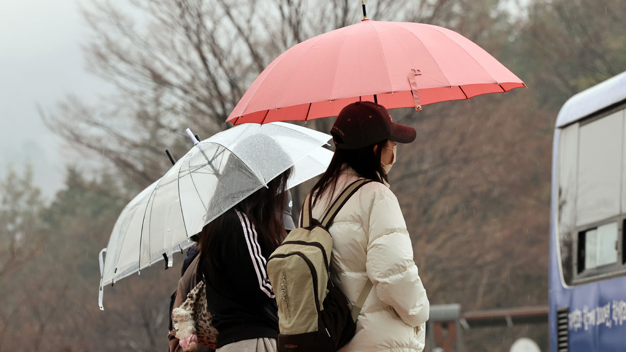 날씨 오늘 전국 곳곳 비낮 최고기온 1321도