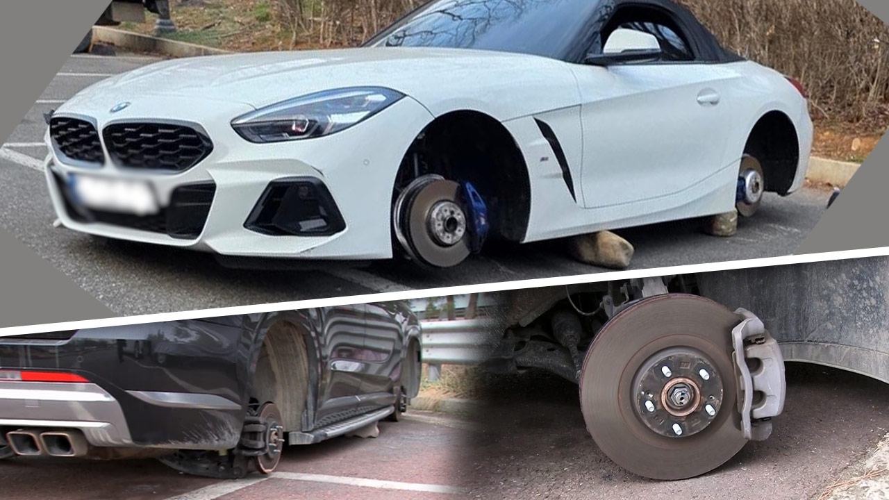 [단독] '인천 BMW 바퀴 절도범' 잡혔다‥20대 2명이 5대 바퀴 빼가