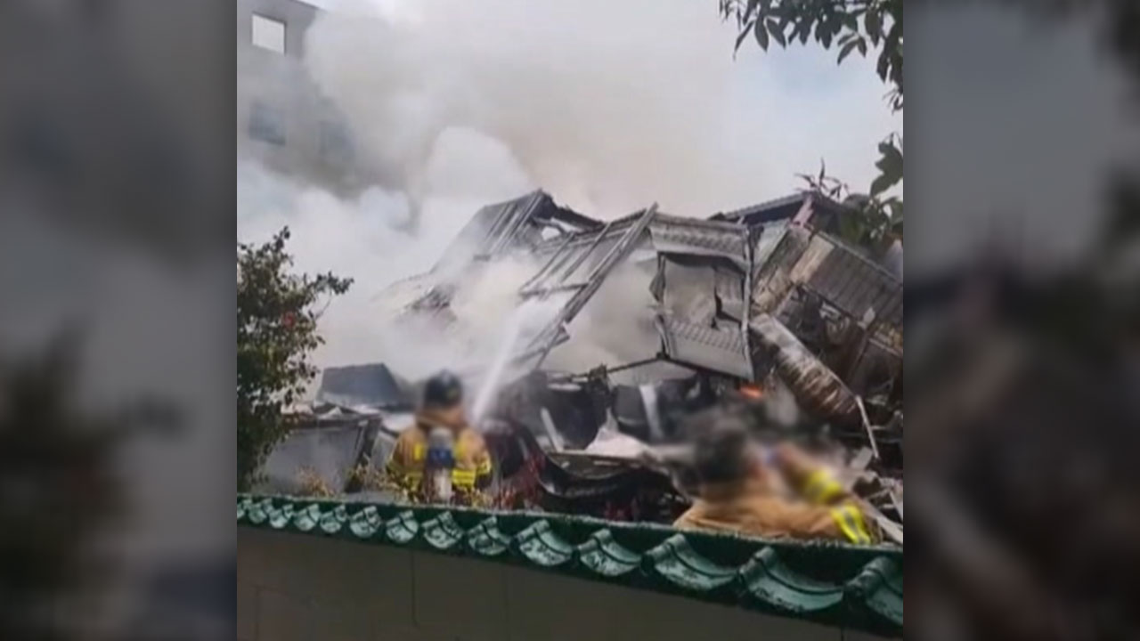 울산 창고형 매장서 불‥6명 연기흡입