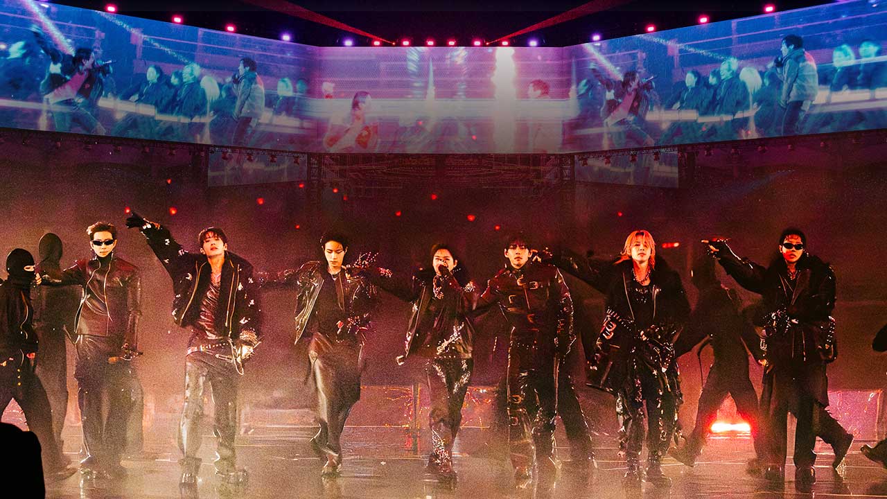 경회루 본뜬 무대 위 펼쳐진 수묵화‥BTS 월드 투어 〈아리랑〉