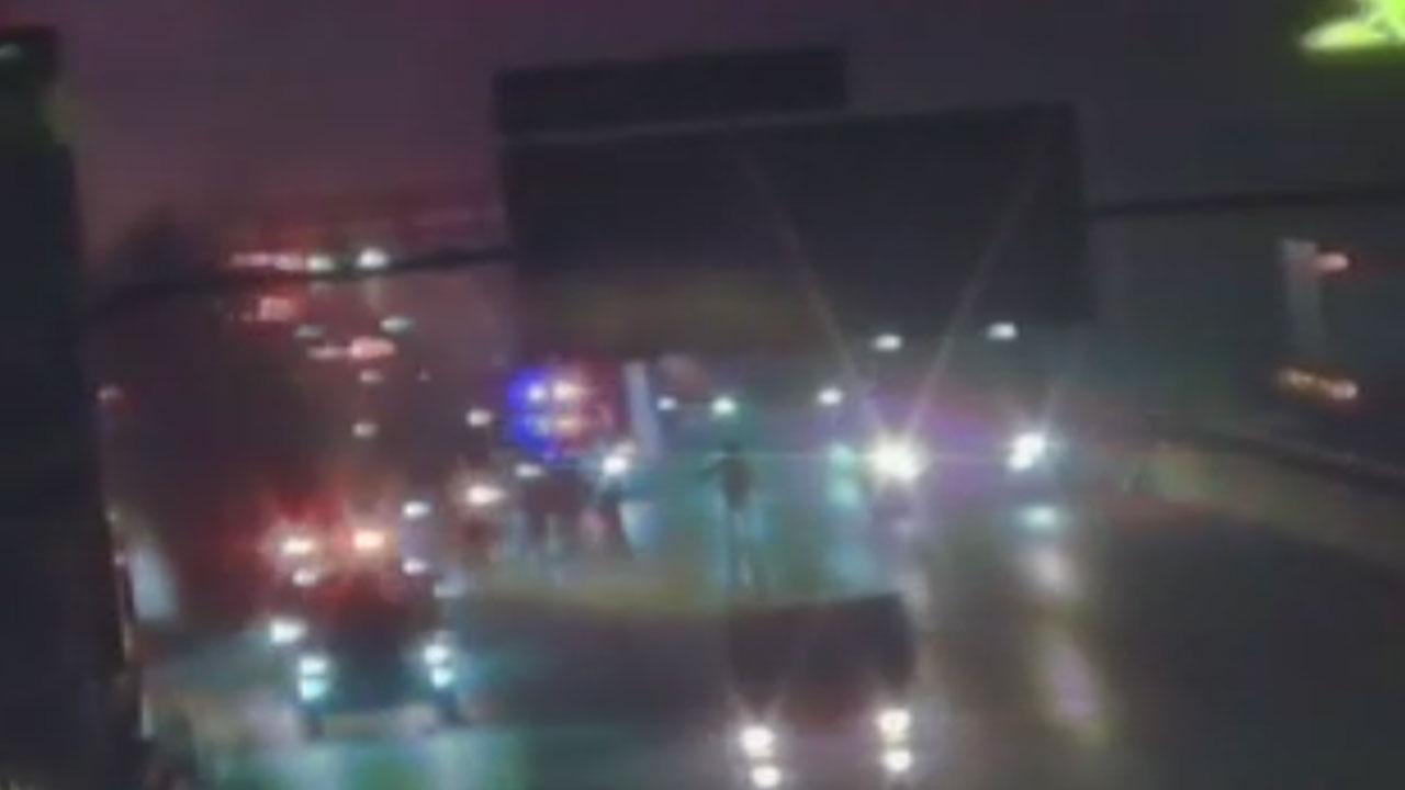 인천 남동구 고속도로서 화물차 화재‥인명피해 없어