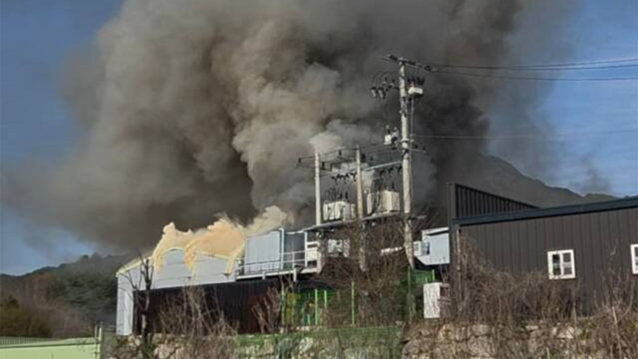 경기 포천 식품 공장에서 불‥다친 사람 없어