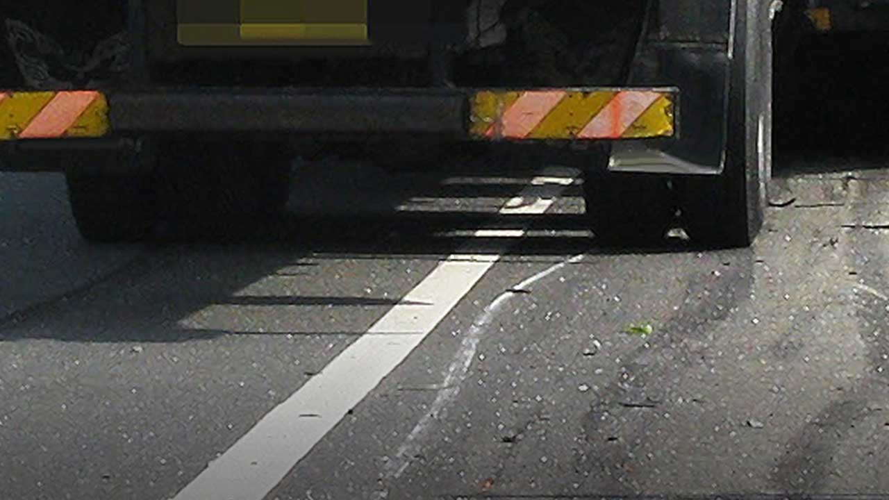 평택제천고속도로 천등산 터널에서 충돌사고‥인명피해 없어