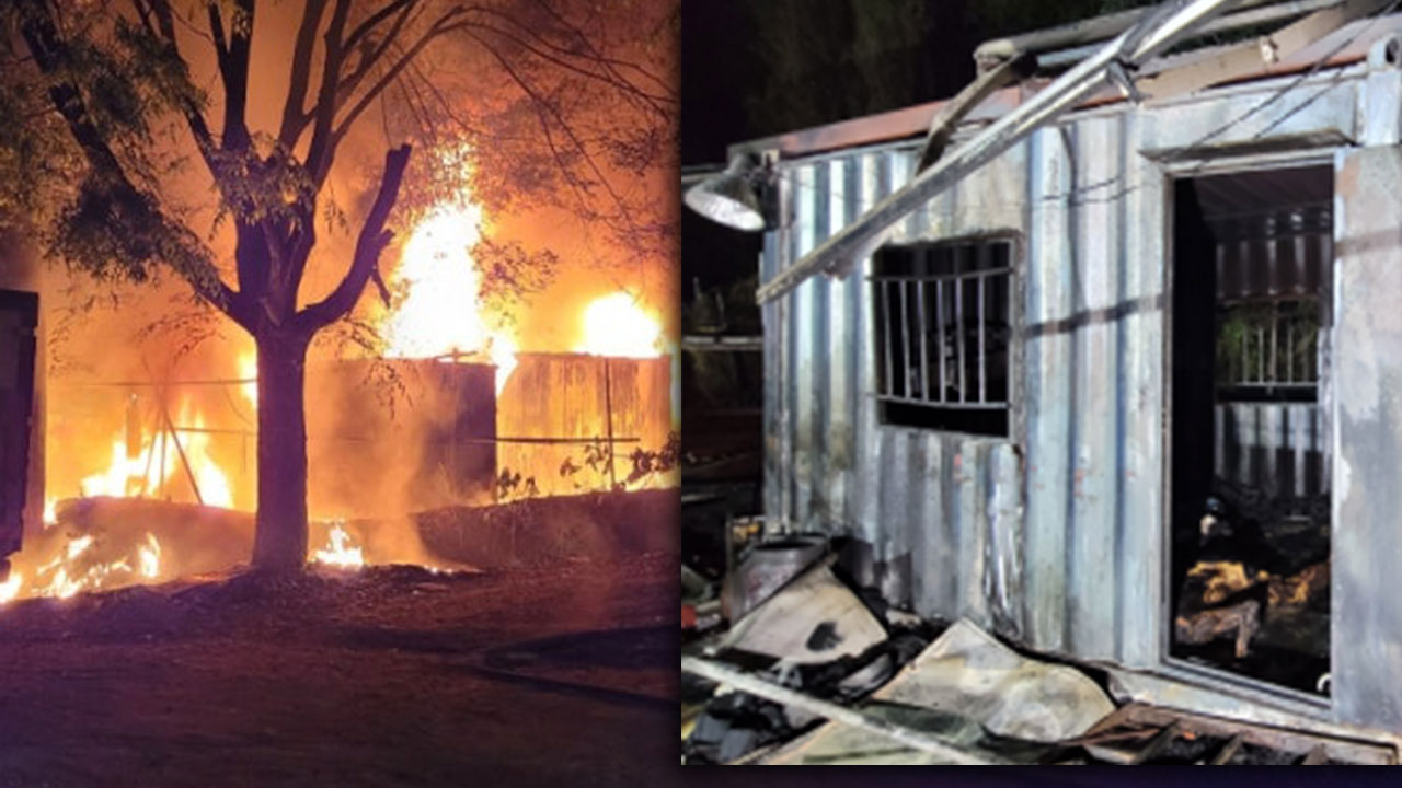 새벽 컨테이너에서 불‥일용직 근로자 1명 숨져