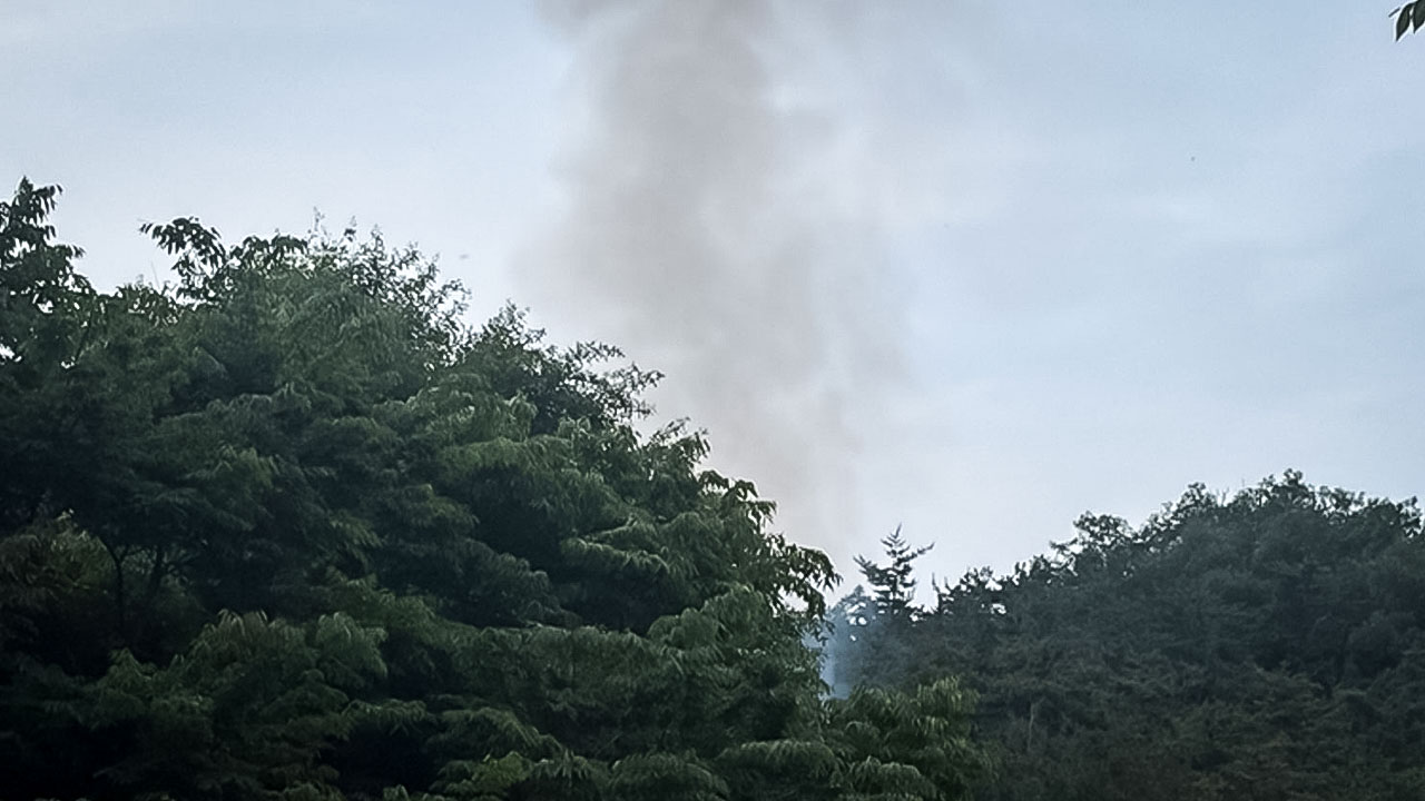 경기 과천 중앙선관위 인근 야산서 불‥방화 여부 등 조사