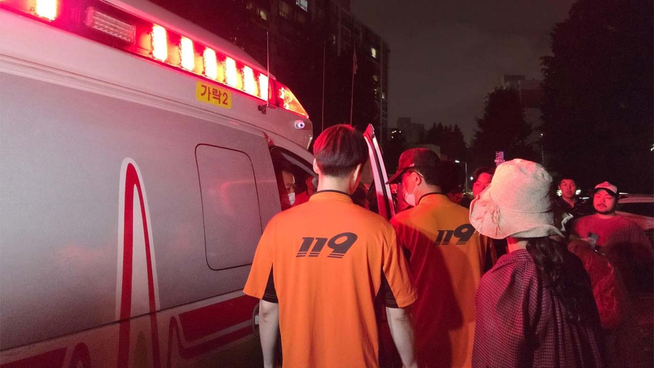 잠실7동 투표소 봉쇄 22시간 만에 선거사무원 병원 이송