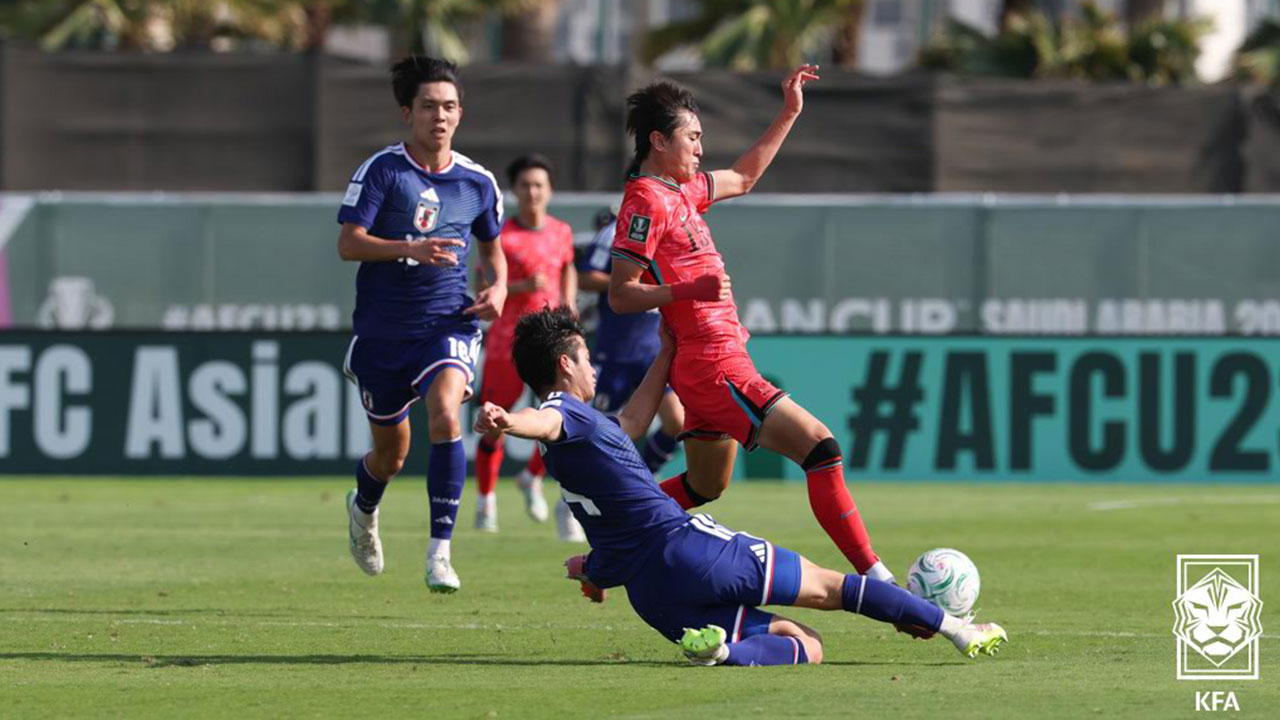 이민성호, 한일전 0-1 패배..베트남과 3·4위전 맞대결 
