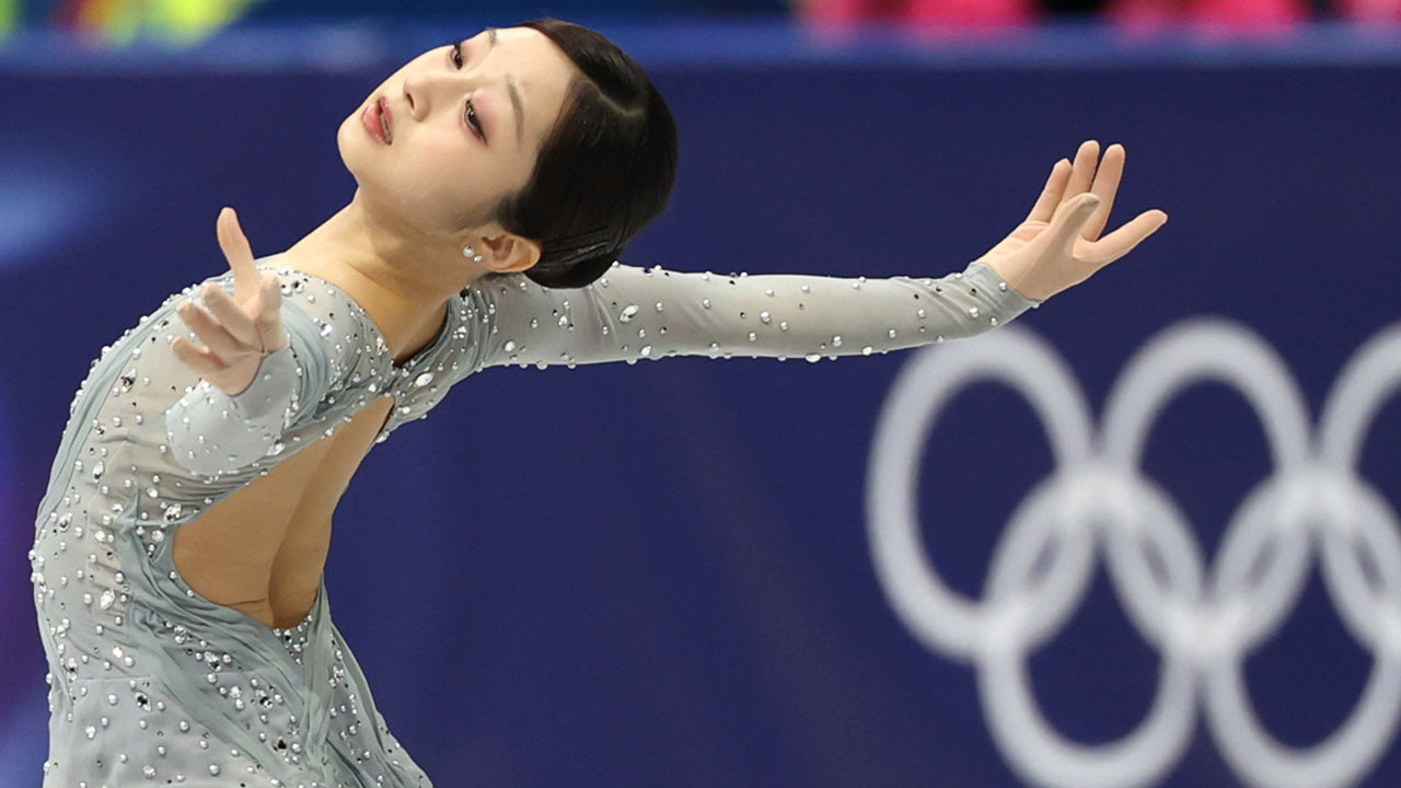 [동계올림픽] 피겨 대표팀, 팀 이벤트 중간 7위‥신지아 클린 연기