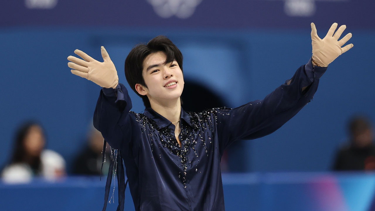 [동계올림픽] 차준환, 단체전 쇼트에서 점프 실수..한국 탈락