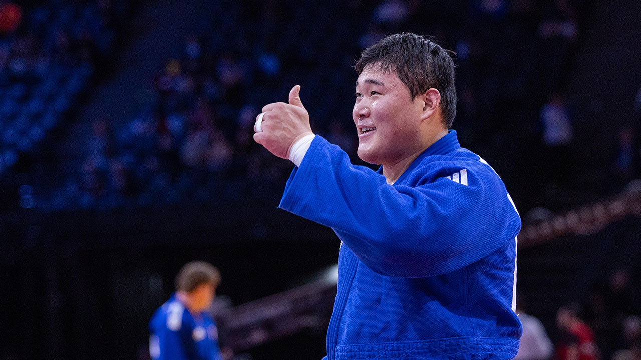 유도 김민종, 파리 그랜드슬램 남자 100kg이상급 동메달 획득