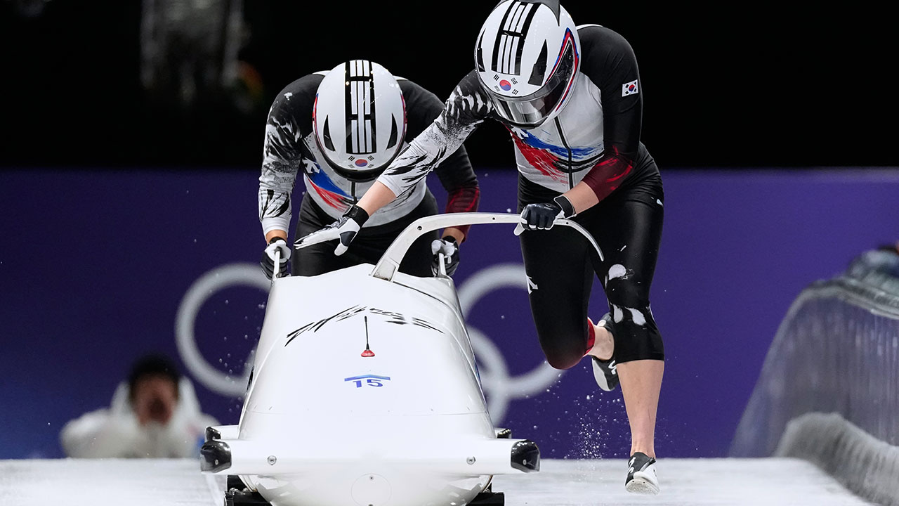 [동계올림픽] 봅슬레이 여자 2인승 김유란-전은지, 1·2차 시기 15위