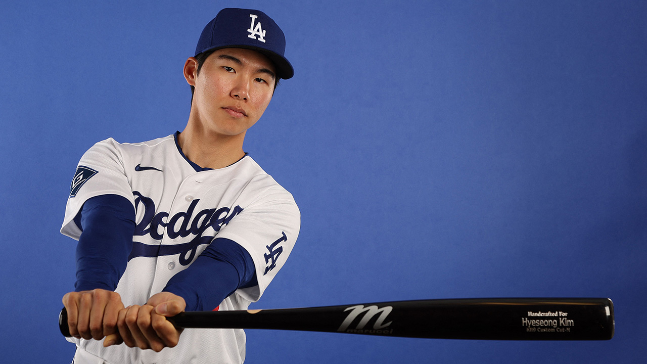 LA 다저스 김혜성, MLB 시범경기 첫 홈런 신고