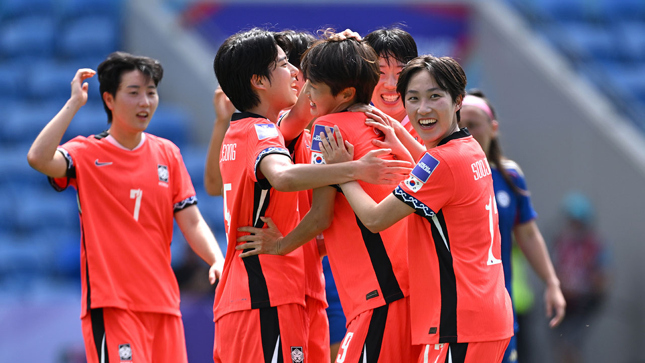여자 축구대표팀, 아시안컵 2연승‥8강 진출 사실상 확정