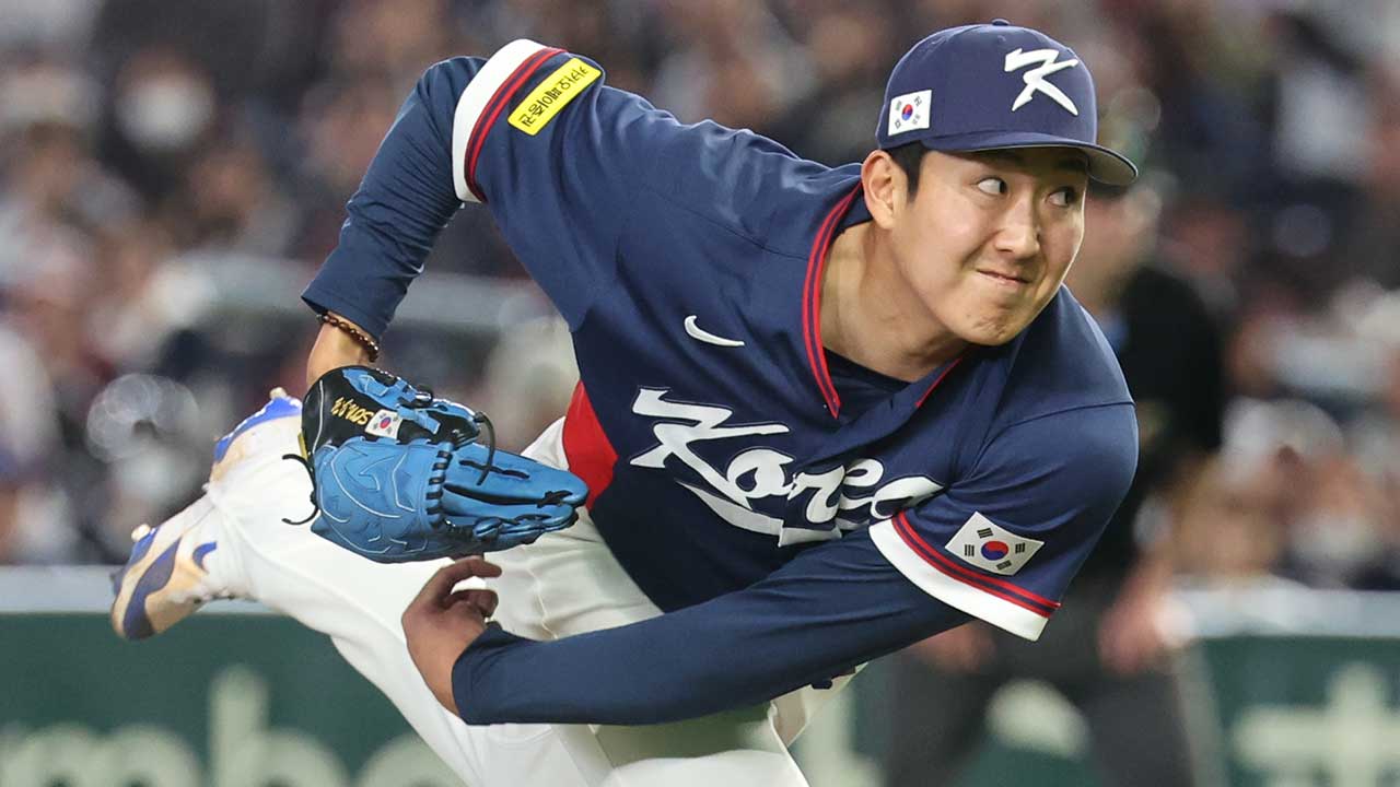 [WBC] 좌완 손주영, 내일 호주전 선발 중책‥"LG에서도 해낸 적 있다"