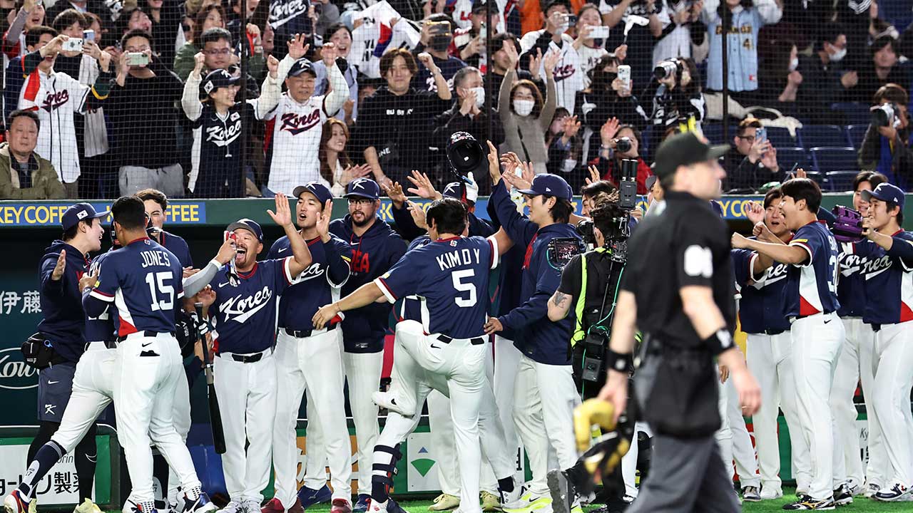[WBC] 야구대표팀, 호주에 7대2 승리‥17년만의 8강 진출