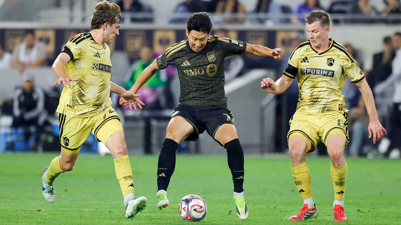 '손흥민 침묵' LAFC, 세인트루이스 꺾고 개막 4연승