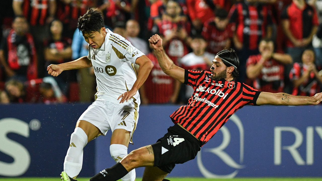 '손흥민 풀타임' LAFC, 알라후엘렌세 꺾고 북중미 챔피언스리그 8강 진출