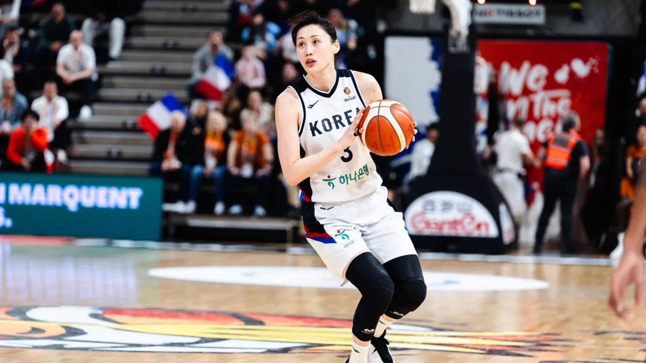 '월드컵 본선행 확정' 여자농구 대표팀, 예선 최종전서 프랑스에 패배