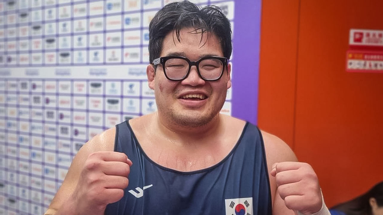 레슬링 간판 김민석, 아시아선수권에서 동메달