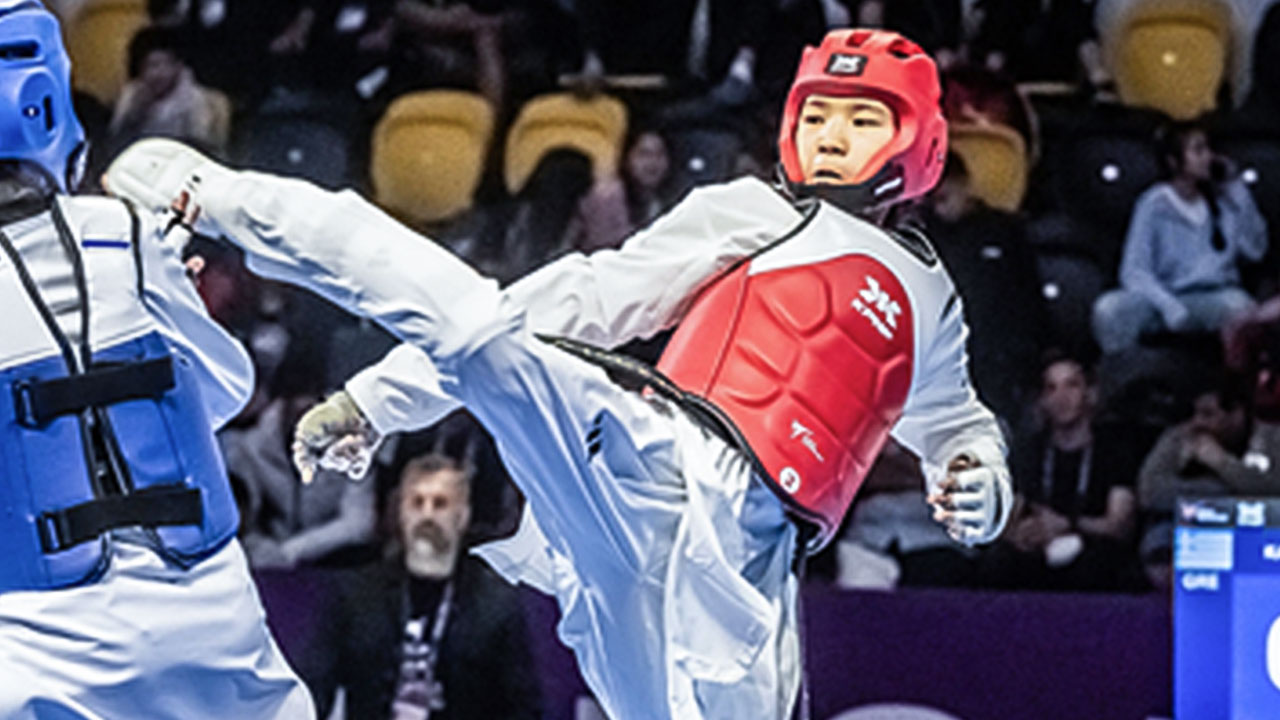 태권도 이근미, 세계청소년선수권 여자 42kg급 금메달 획득