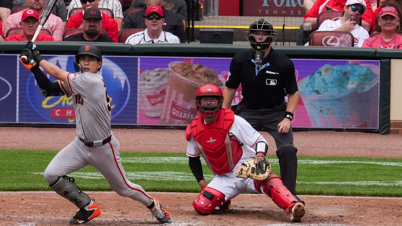 이정후, 4경기 연속 안타‥타구 속도 '100마일' 세 차례 기록