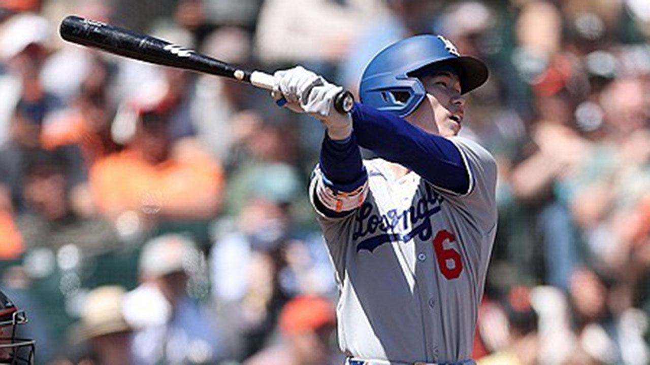 LA 다저스 김혜성, 3경기 연속 멀티히트‥타율 0.357