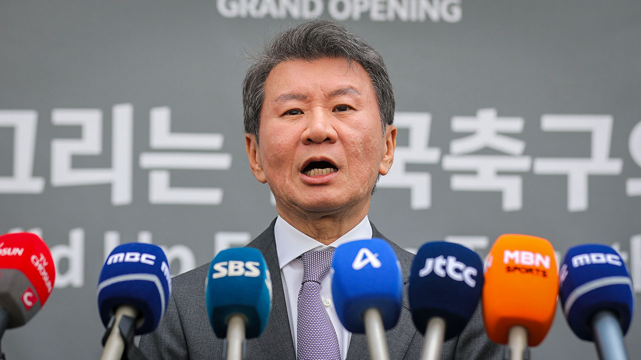 축구협회, 정몽규 회장 징계 판결 불복‥"항소해 상급심 판단 받을 것"